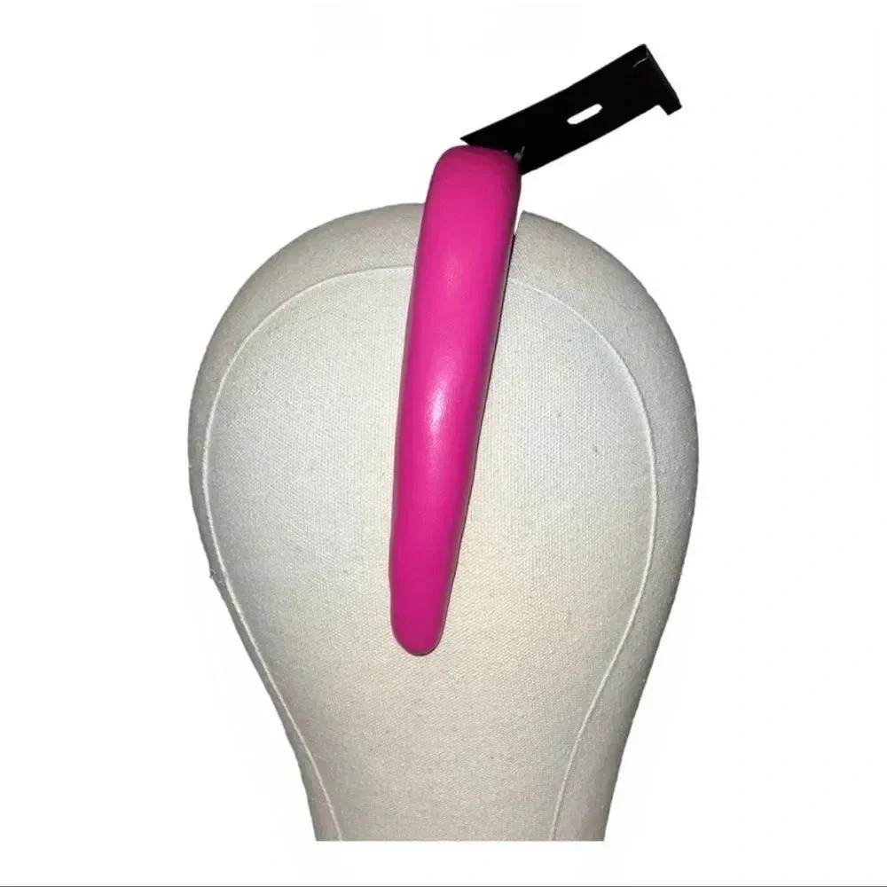 INC International Concepts Padded Fabric Headband Magenta Pink NWT - Picture 4 of 8